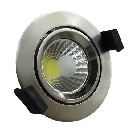 Downlight LED -ORIENTABLE- 10cm Redondo 8W