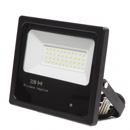 Foco Proyector LED SMD 10W con Sensor de Movimiento