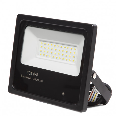 Foco Proyector LED SMD 10W con Sensor de Movimiento